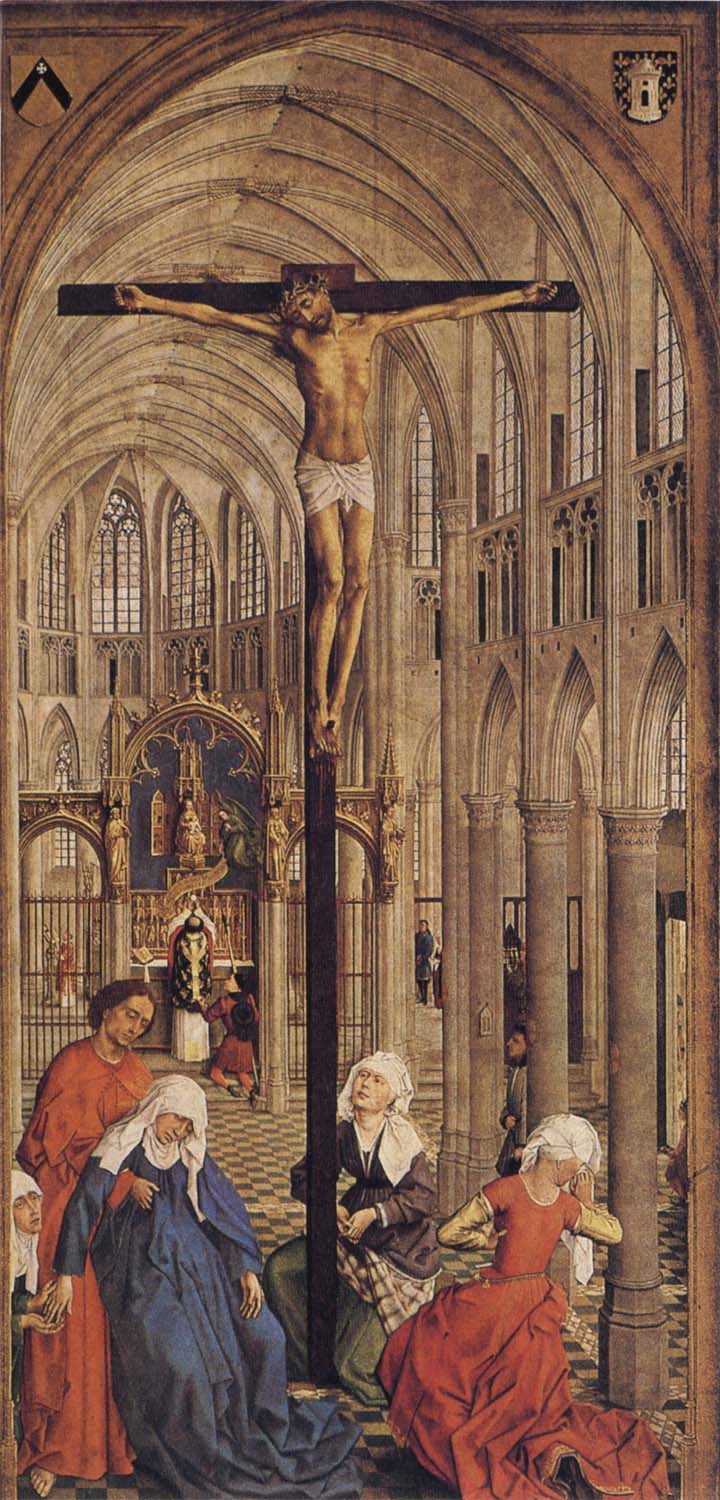 Crucifixion in a Church